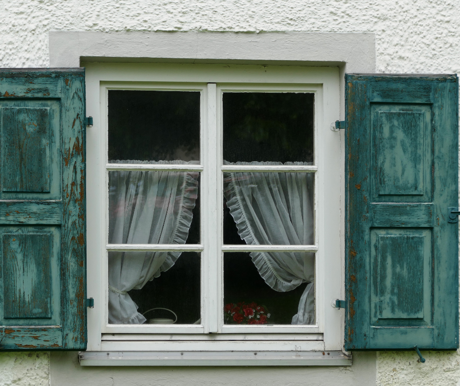 Distressed Windows at Chewelah Painting