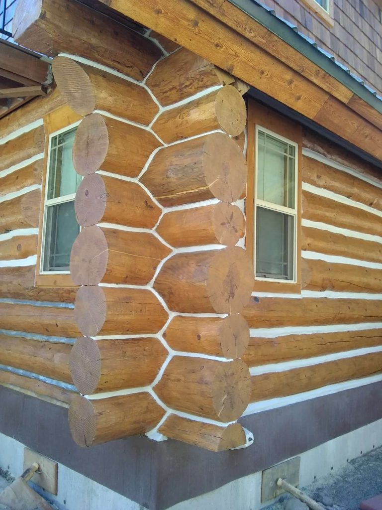 Log Home Chinking Spokane & Stevens County