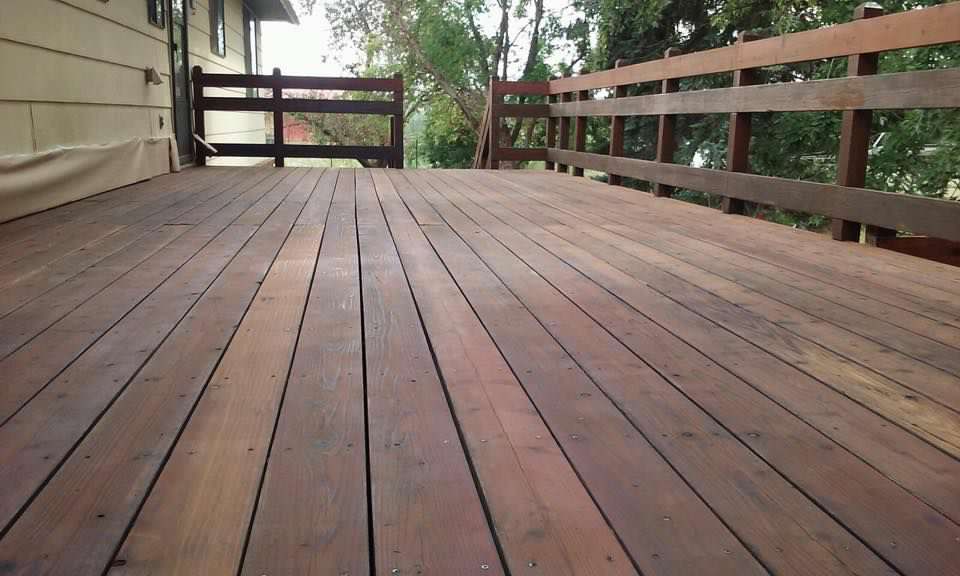 Spokane Wood Deck Refinishing