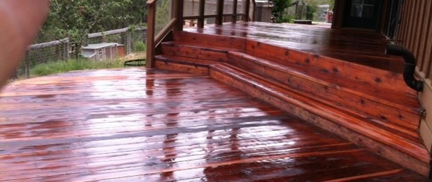 wood deck refinishing spokane